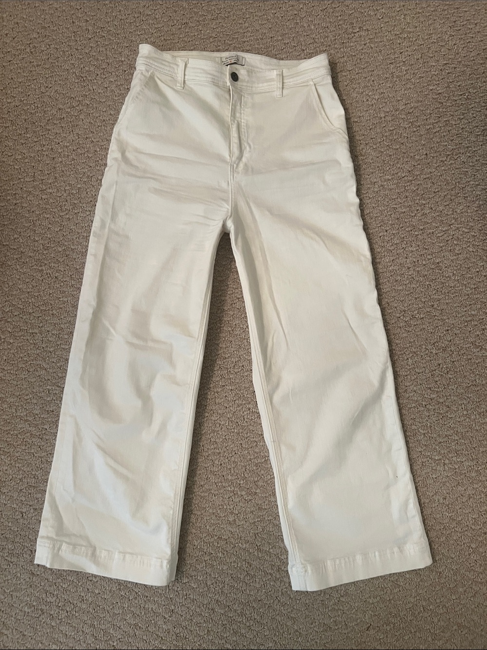Principle Denim white stretchy jeans